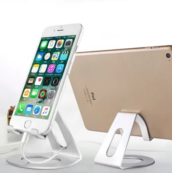 

10 pcs/lot Aluminum Phone Holder Smartphone Phone Display Stand Desktop Office Phone Holder Support