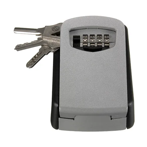 NEW STEEL OUTDOOR WALL KEY BOX WITH COMBINATION STORE KEYS HIGH SECURITY LOCK Home SAFE