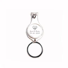 30 шт на заказ Бесплатный текстовый логотип персональный подарок триммер для резки ногтей Ножницы для ногтей кусачки для ногтей на ногах для густых ногтей