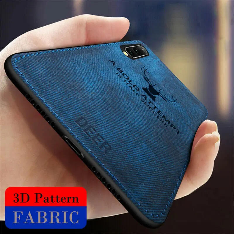 Тканевый матовый чехол с оленем для huawei P30 Pro P20 P10 Lite P Smart P10 Plus Honor View 20 V20 8C Fundas Coque