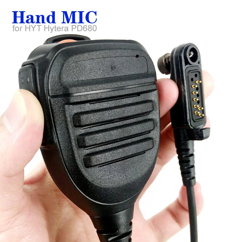 Microfono Altoparlante PLACKE Per Radio Hytera - Modelli Compatibili X1P, PD600, Ecc. - Foto 7