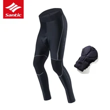 Santic мужские велосипедные штаны Pro 4D мягкие дорожный велосипед брюки горные велосипедные штаны для спуска с горы Pantalon Ciclismo S-3XL