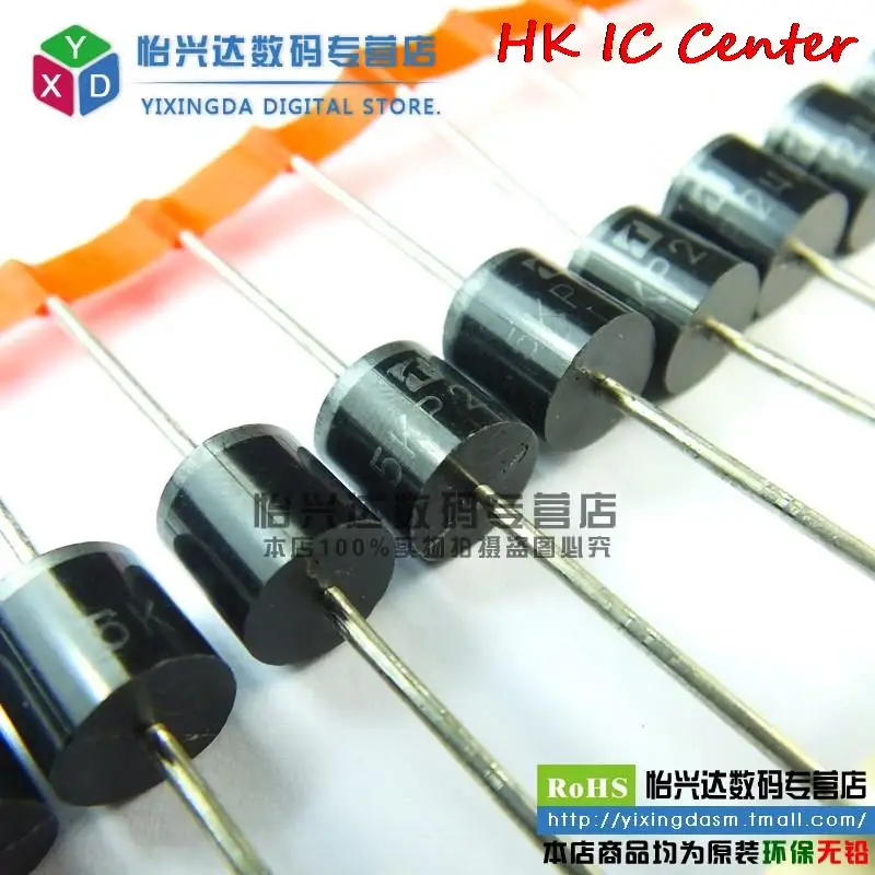 5KP22CA 25 Items Diode TVS Single Bi-Dir 22V 5KW 2-Pin Case P-600 T/R 5KP22CA 25 Items Diode TVS Single Bi-Dir 22V 5KW 2-Pin Case P-600 T/R
