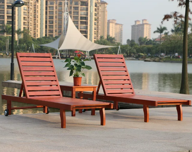 Outdoor Furniture Swimming Pool Beach Bed Folding Chair Lazy Siesta Outdoor Furniture Swimming Pool Beach Bed Folding Chair Lazy Siesta Sleep Lying Wood Recliners