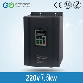 

220v 7.5kw VFD Variable Frequency Drive Inverter / VFD1HP or 3HP Input 3HP Output CNC spindle Driver spindle speed control
