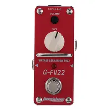 Арома AGF-3 G-FUZZ Гитара педаль Винтаж Германий Fuzz гитарный эффект педаль мини аналоговый настоящий обход гитары Запчасти и аксессуары(China)