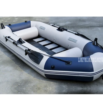 

3 Person Inflatables Boat PVC Material Professional Fishing Boat Inflatable Laminated Wear-Resistant Boat Rubber With Oars Pumps