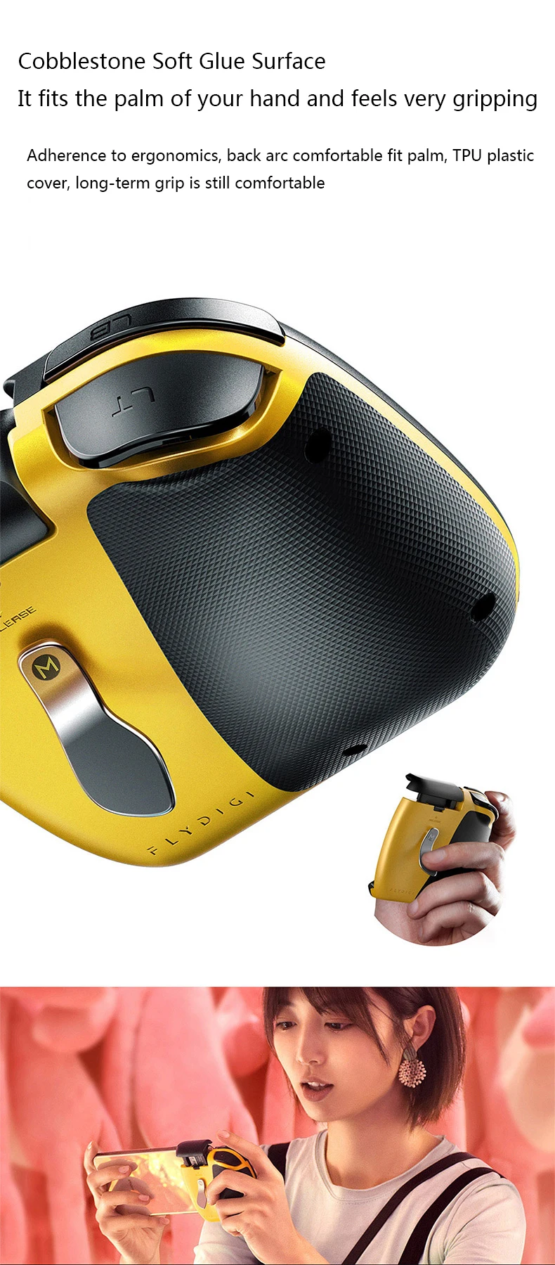 Flydigi Wasp2 pubg мобильный игровой контроллер мобильный Bluetooth геймпад bee sting триггер для Android/ios syste