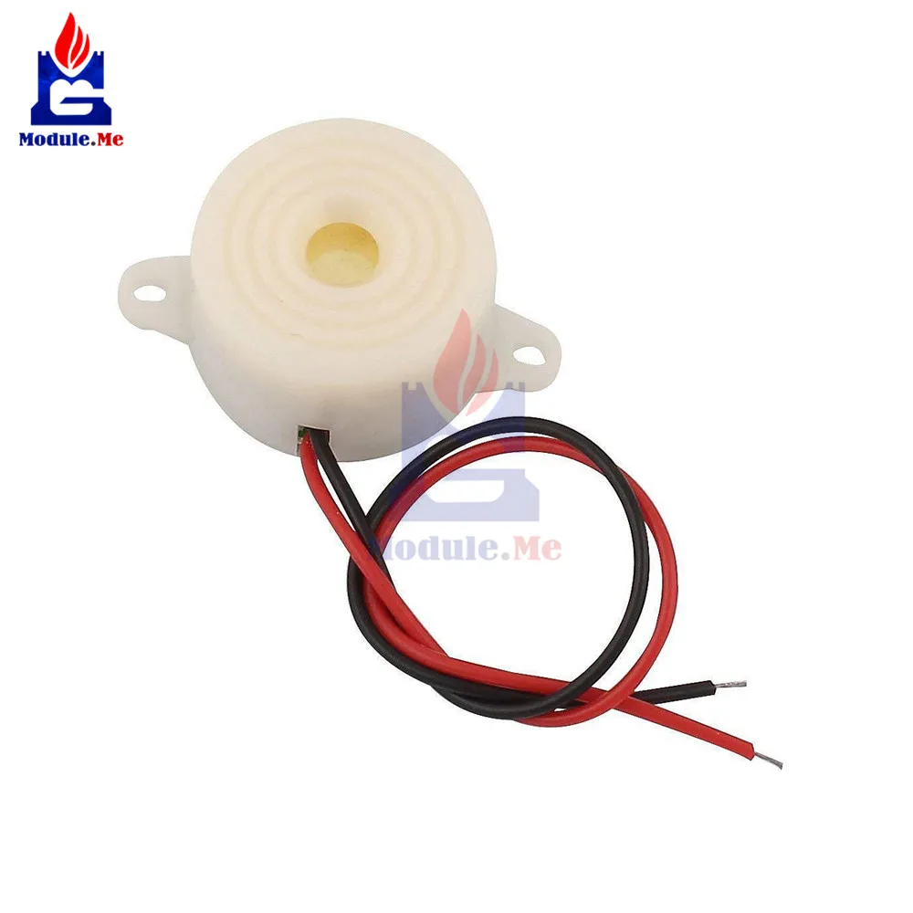 

SFM-27 DC 3-24V 90dB Sounder Intermittent Beep Alarm Electronic Buzzer SFM-27 Intermittent Sound Buzzer Sounder