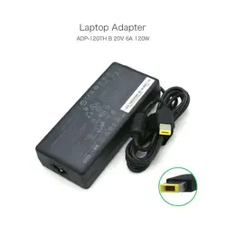 Оригинальные 20 V 6A 120 Вт квадратный кончик ADP-120TH B ноутбук зарядное устройство с адаптером переменного тока для lenovo G510 G510A A7300 M700Z PA-1121-72 PA-1121-72VA