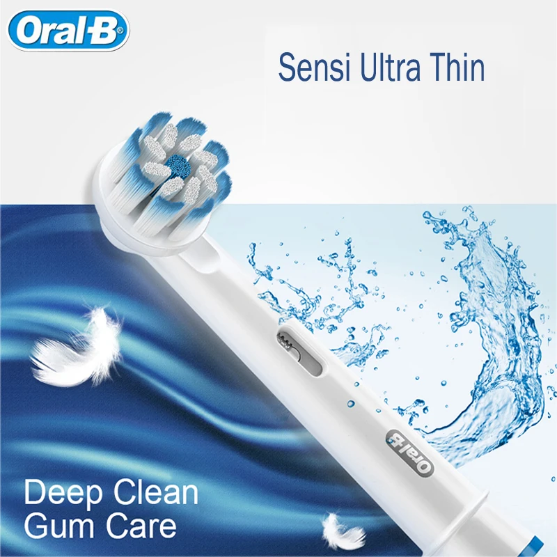 Oral Sensitive Clean Electric Tooth Brush Heads Replacement Gum Care Sensi Ultra Thin Oralb Brush Heads Replaceable - Toothbrushes - AliExpress