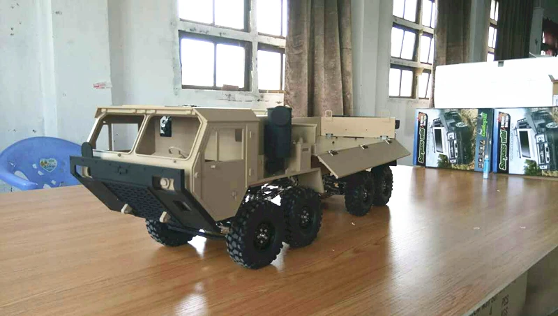 Масштаб 1/10 Радиоуправляемый грузовик Rock Cralwer 8x8 RC8WD комплекты кузова и рамы шасси