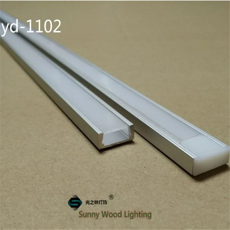 20-80m/Lot 10-40Pcs of 2m 80inch/pc Aluminum Profile for Led Strip,16*7mm Slim Tape Channel , Cabinet Bar Light Track Housing