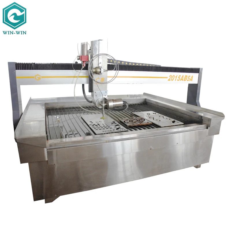 5 axis Gantry 2000*1500 мм стол для резки гидроабразивной машина платформы можно