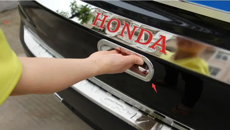 ABS Chrome багажник автомобиля дверные ручки Накладка для Honda CRV CR V 2012 2013 2014 2015 сзади
