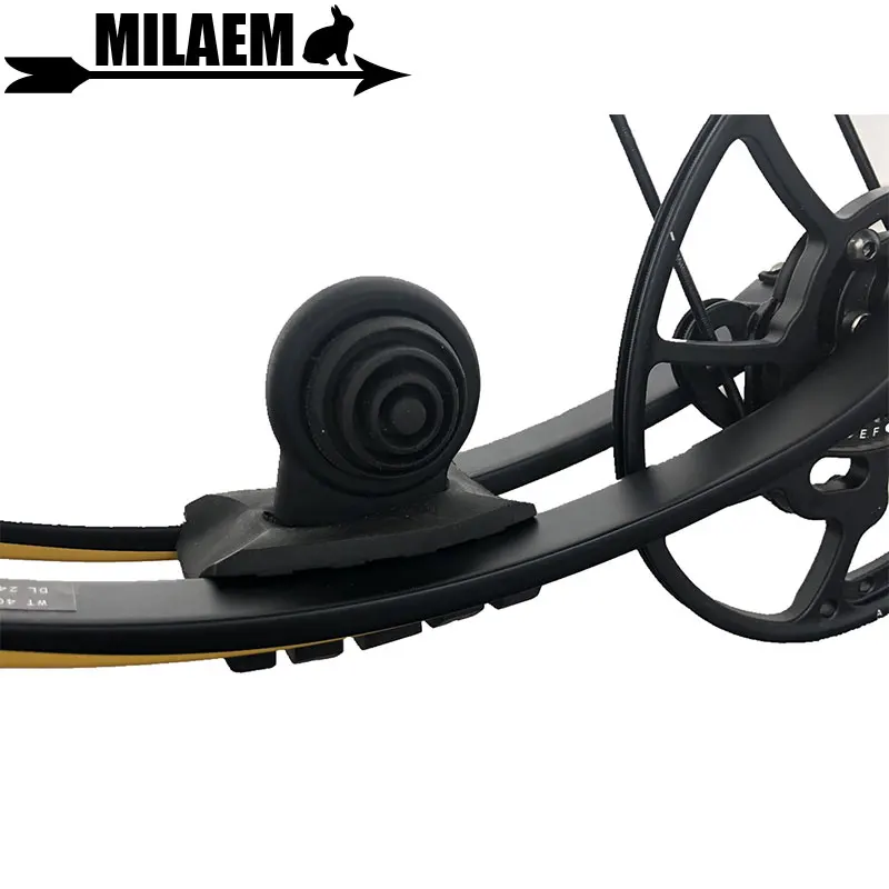 MILAEM 2pcs Archery Bow Stabilzer Limb Vibration Dampener for Compound Bow
