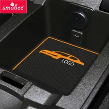 Gate slot pad For Chevrolet camaro 2012-2016 Accessories,3D Rubber Car Mat CAMARO RS Black&yellow 7PCS