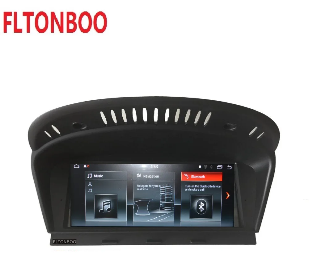 Top ID7 Android 9.0 for bmw Series 5 E60, E61, E62, E63,E90 car gps,Wifi,canbus,steering wheel,copy map,6 core,32GB ROM,1280x480 4