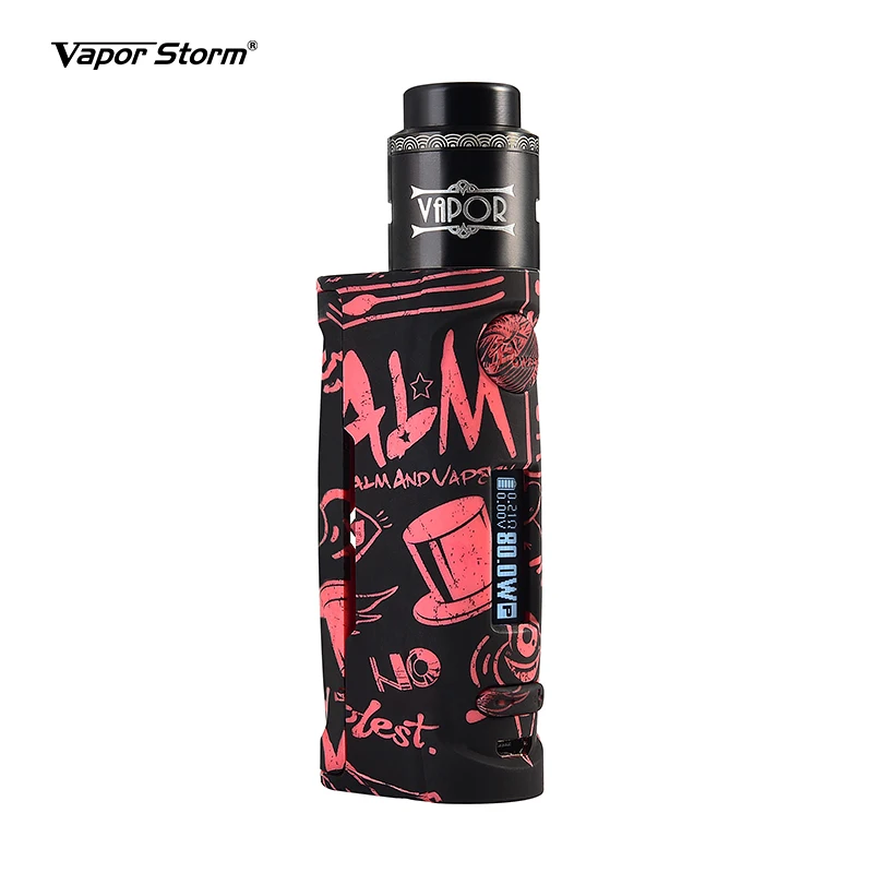vape on black  