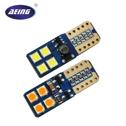 Aeing 10x T10 светодиодный лампы W5W 194 CANBUS без ошибок SMD Автомобильные светодиоды Парковка свет/лампа для чтения/лампа с клиновидным цоколем хвост