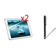 2x пленка+ 2x ткань+ 1x Стилус, Anti-Glare спутанные Экран протектор Матовая Плёнки для Samsung Galaxy Tab 9,7 T550 T555 P555 9,7"