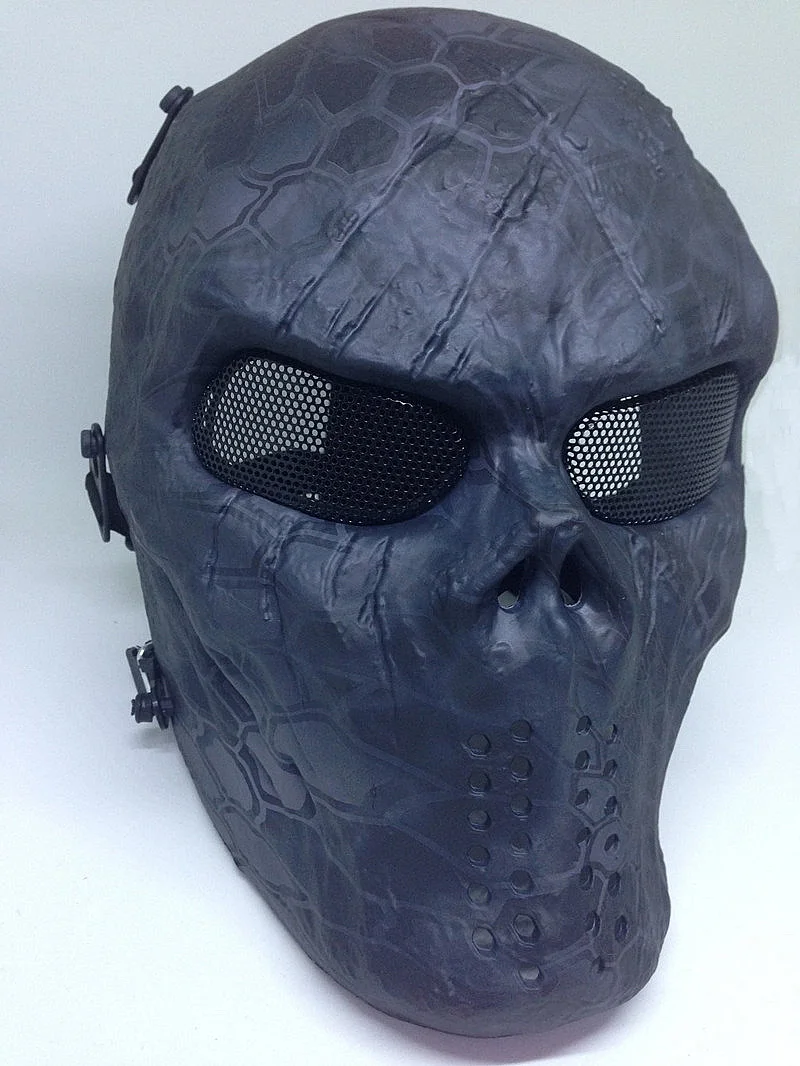 Креативная маска с черепом Wargame Chief Tactical CS Cosplay Masked Mask шалость забавная камуфляжная маска для верховой езды на лицо полные маски подарок на Хэллоуин