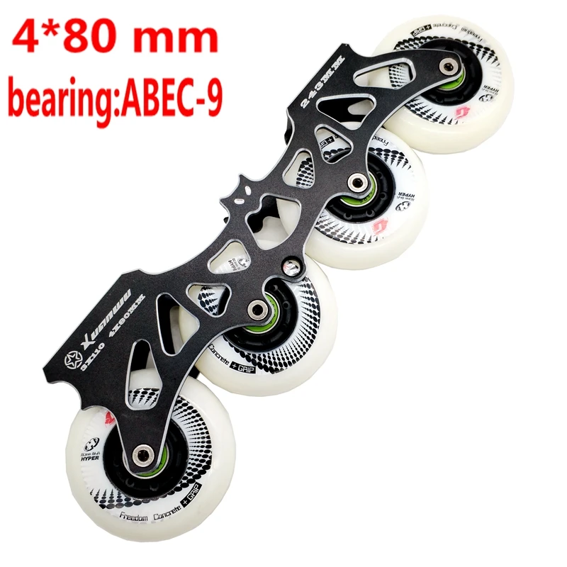شحن مجاني زلاجات دوارة إطار الخفافيش إطار 3*110mm 4*80mm شحن مجاني زلاجات دوارة إطار الخفافيش إطار 3*110mm 4*80mm