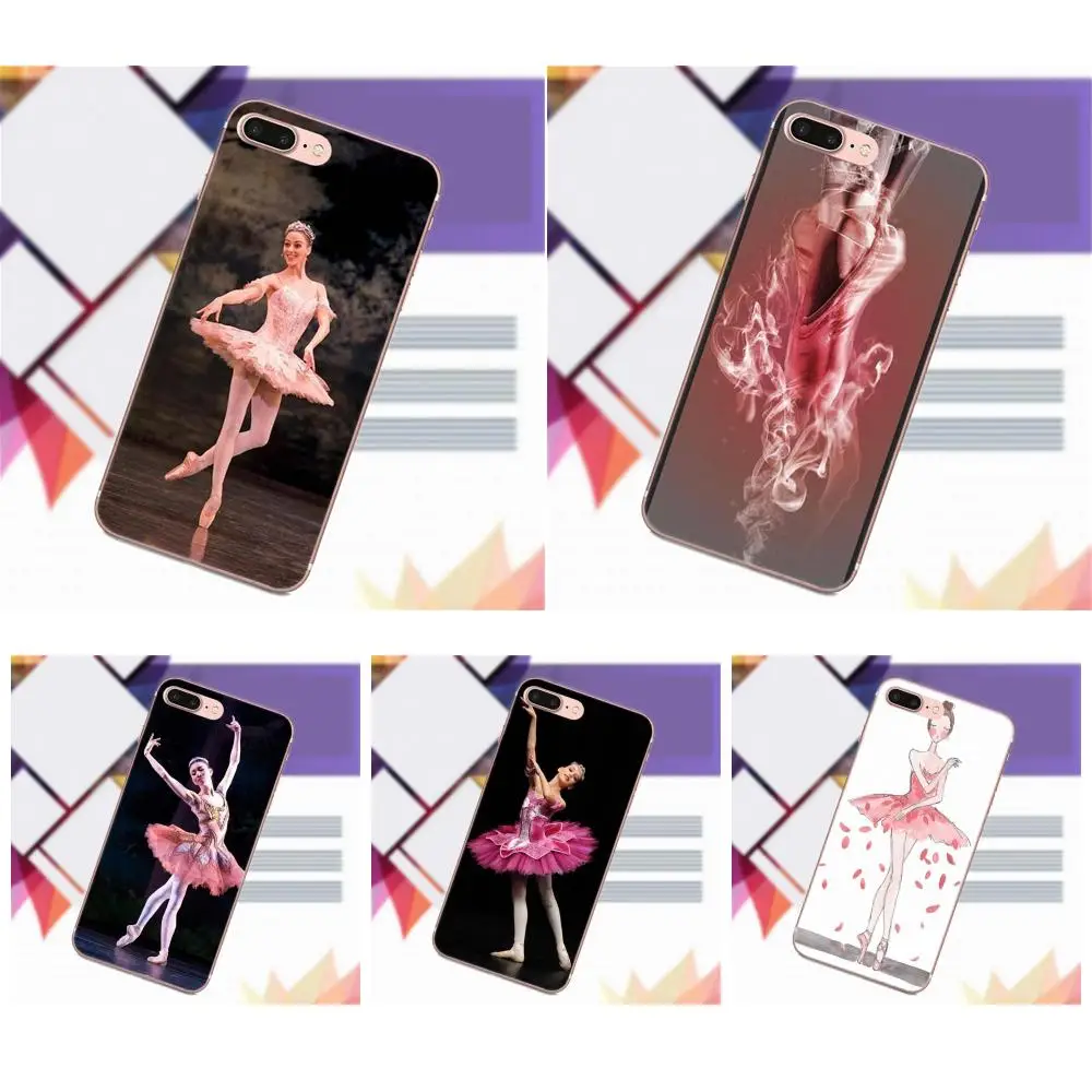 

Vvcqod Pink Ballet Dancer Soft TPU Mobile Phone For LG G2 G3 mini spirit G4 G5 G6 K4 K7 K8 K10 2017 V10 V20 V30