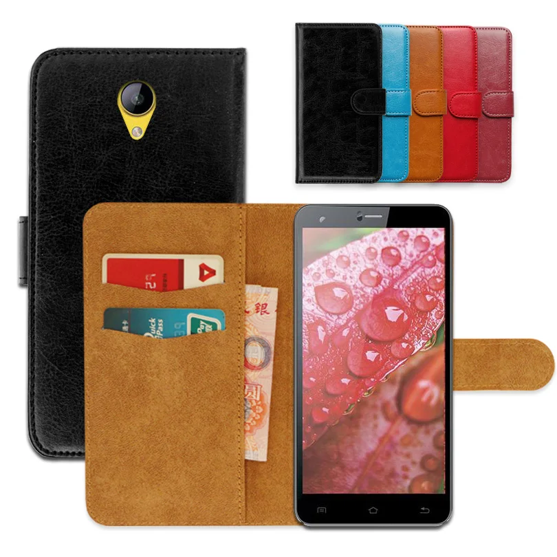 

Luxury PU Leather Exclusive Slip-resistant Flip wallet case for 4Good S555m 4G Ultra-thin Phone Cover,book case