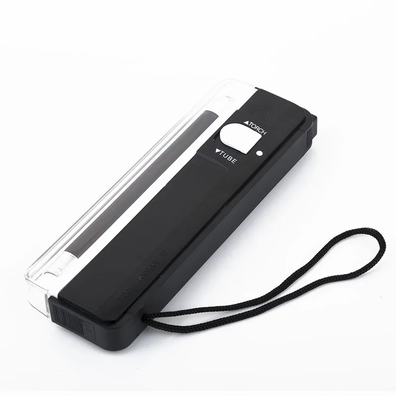 

High Quality 2in1 6V Handheld UV Flashing Money Detector Violet LED Powered Ultraviolet Lamp Lighting Battery Tube Bulb Device