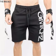 YEMEKE летние хлопковые шорты мужские модные брендовые дышащие повседневные шорты удобные шорты больших размеров шорты