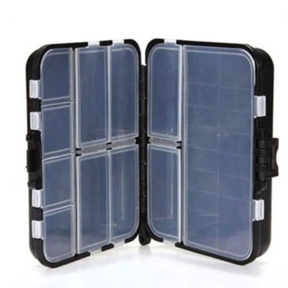 Waterproof Fishing Lure Tackle Hook Bait Storage Box Case With 26