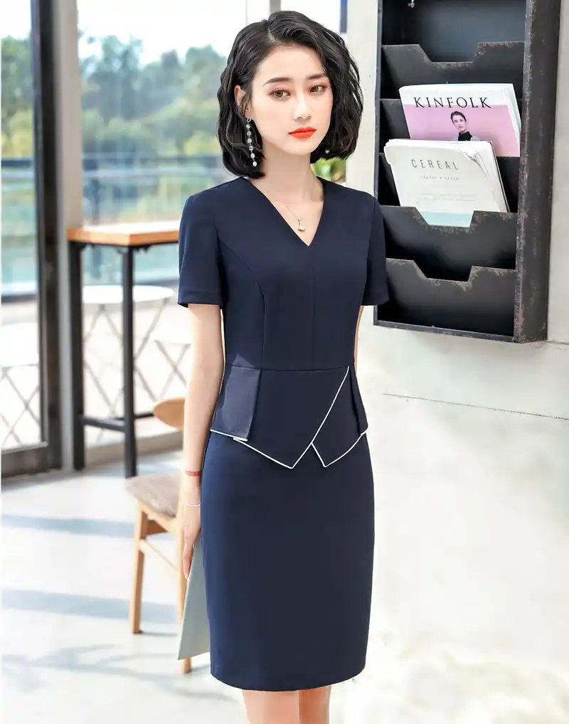 vestido trabalho escritorio