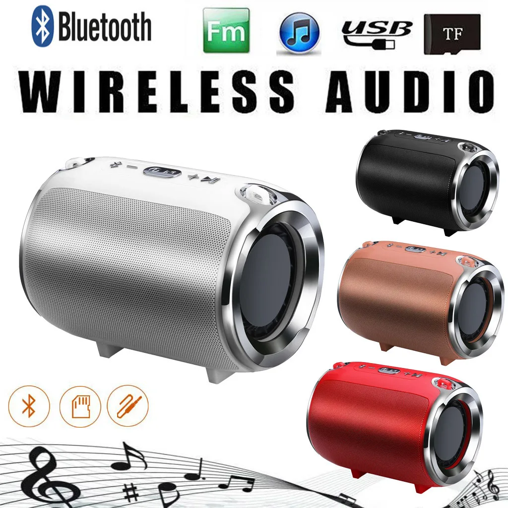 Bluetooth динамик портативный мини беспроводной тяжелый сабвуфер плеер Музыкальный