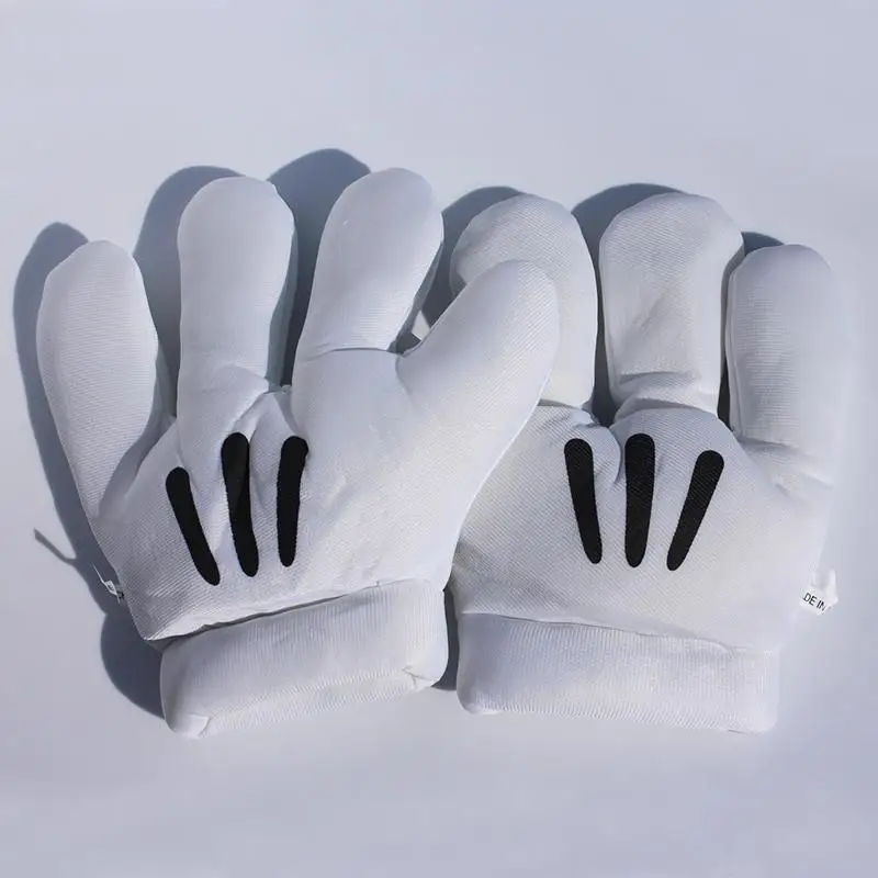 

Free Shipping 1 Pair 10"25cm cartoon Stuffed Plush Gloves Gift For Children