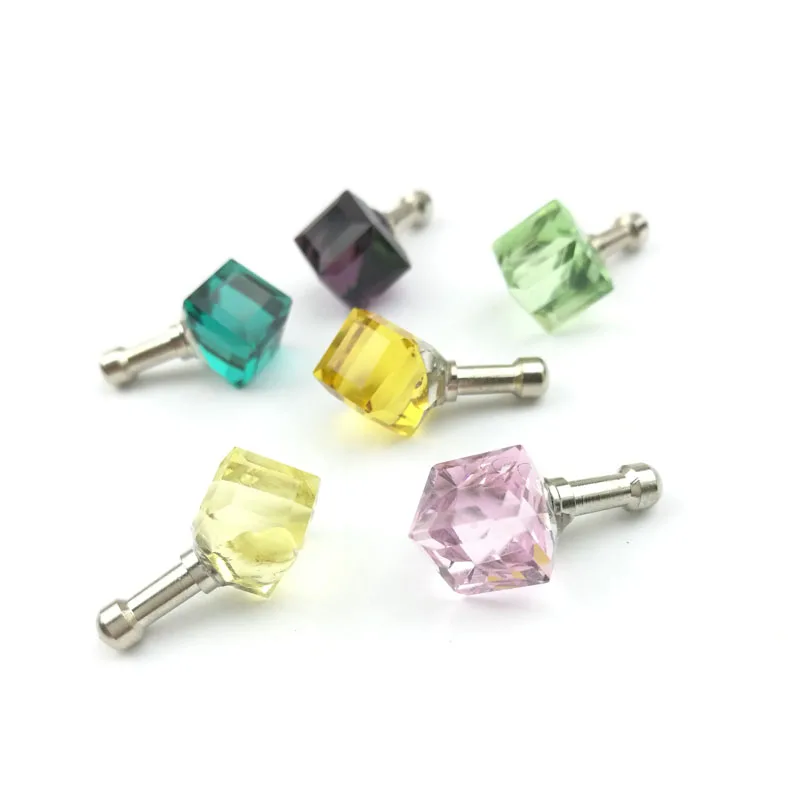 10 rhinestone cuadrado 3.5mm anti polvo enchufe para el iphone 4 4s 5S 6 Polvo Auriculares Jack Plug Para Celular Del Teléfono Móvil accesorios|rhinestone teardrop|rhinestone belt buckles wholesaleplug glow - AliExpress