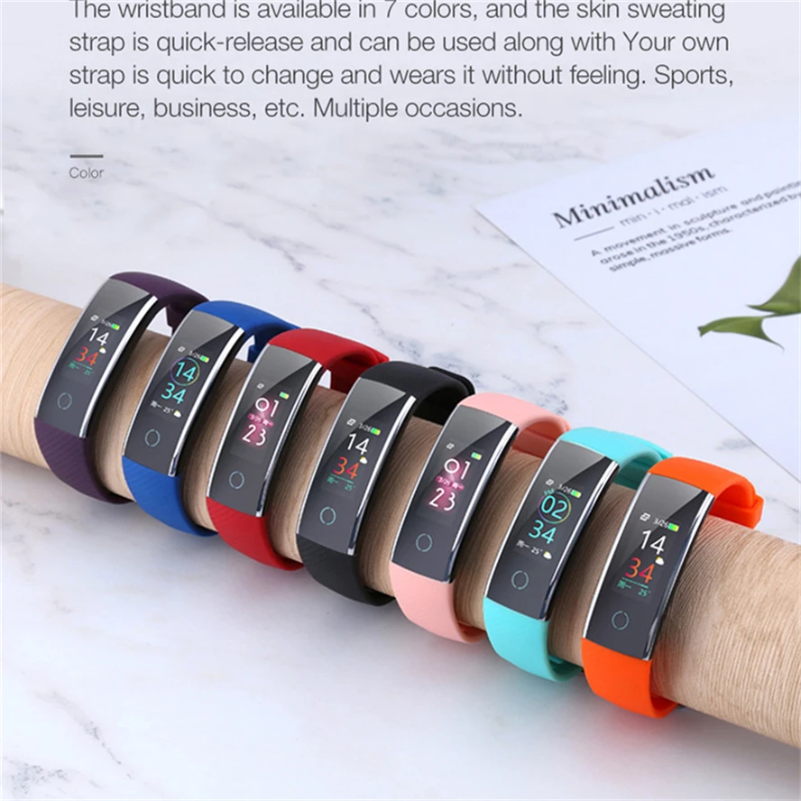 Smart Bracelet Wristband c20 led Color 0.95