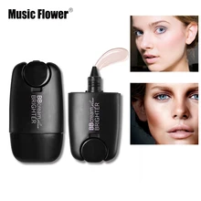 2 в 1 основа для лица макияж безосколочная кожа увлажняющий bb-крем Осветляющий тональный крем для основы макияжа крем длительный натуральный консилер макияж