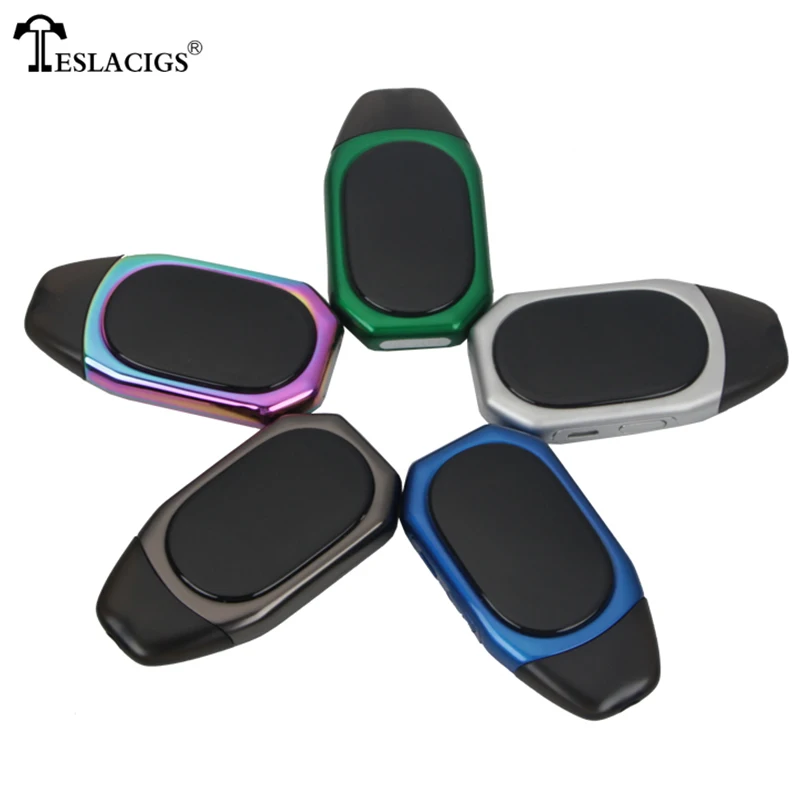 Оригинал Тесла TPOD комплект с 2 мл POD и 500 мАч Батарея T Pod Vape ручка вейпер