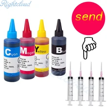 

4 x 100ml Universal Compatible Refill Dye Ink kit For HP For Canon For Brother For Epson For Lexmark For DELL For Kodak printer