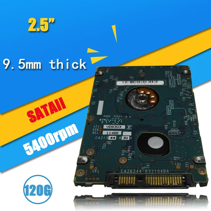 120 ГБ Внутренний Жесткий Диск HDD 2.5 SATA 5400 Об./мин. Ноутбука для ноутбука Ноутбук