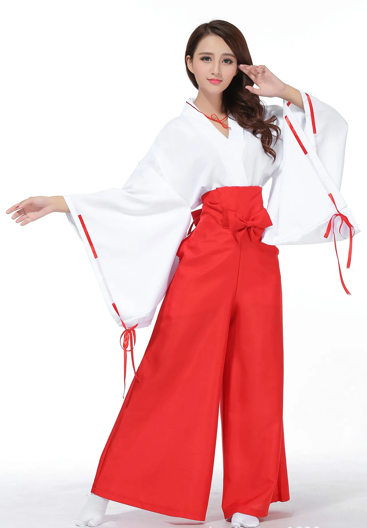 Cosplay&Ware [4]Anime Kikyou Cosplay Kimono Costumes Women Japanese Set Costume Full Carnival Cos Girls -Cosplay&Ware anime Shop