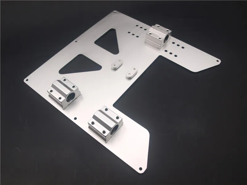 Funssor Anet A8 A6 3D-принтеры обновления Y перевозки анодированная алюминиевая пластина с зубчатый зажим Igus Drylin RJ4JP-01-08 Набор кубиков