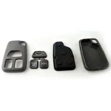 2016 Nova Virar Shell Chave Para VOLVO S40 S60 S80 V40 VOLVO XC70 3 Botão do Controle Remoto Caso Fob Aleta Dobrar Chave Do Carro