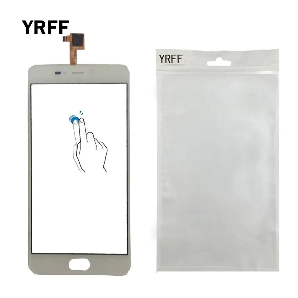 YRFF 5 дюймовое Переднее стекло для телефона Leagoo T5 сенсорный экран сенсорная панель
