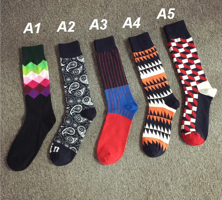 24 шт. = 12 пар, популярные хлопковые корейские носки с надписью «happy socks», фирменные повседневные носки унисекс в консервативном стиле, 24 шт./партия