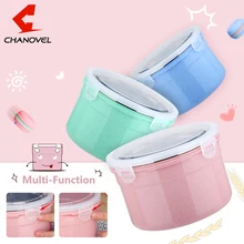 CHANOVEL 304 контейнеры для еды из нержавеющей стали с отделениями СВЧ Bento Boxa для детей контейнер для еды