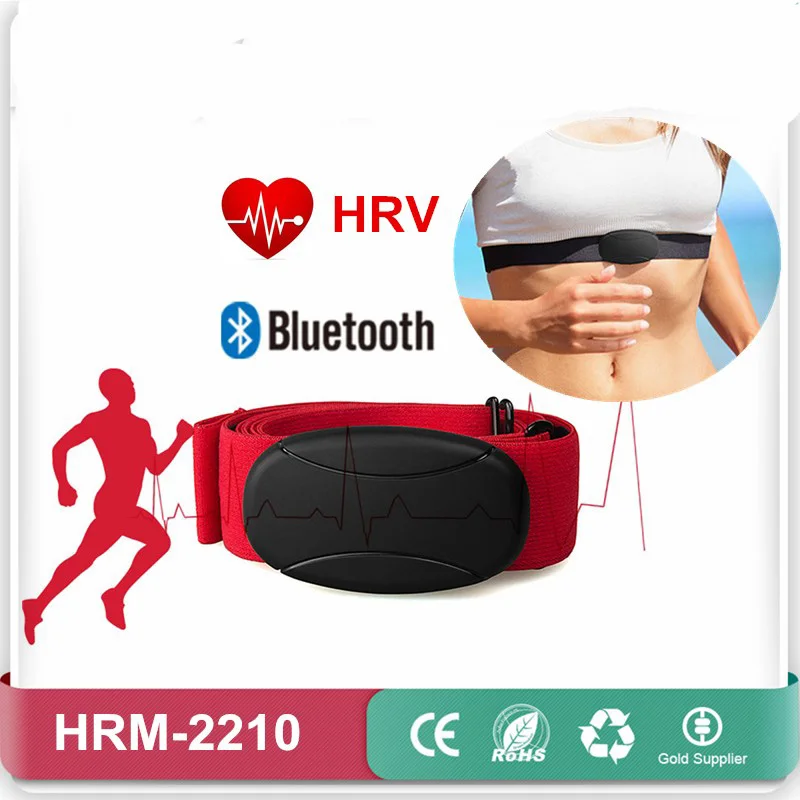 

Heart Rate Monitor Bluetooth 4.0 Smart Heart Rate Chest Belt Compatible with App Heart Rate Monitor Runtastic/cardio/Wahoo