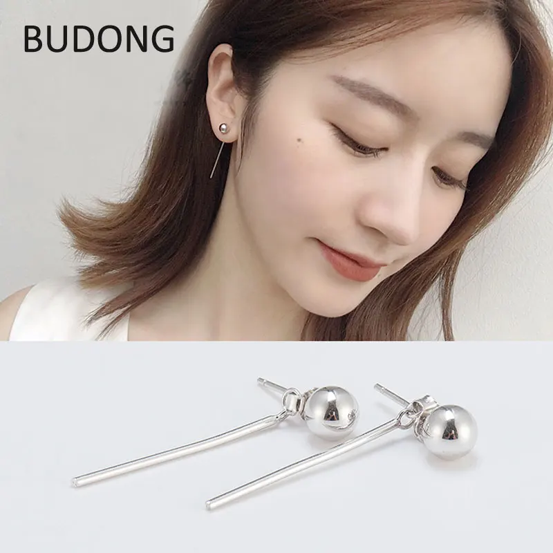 BUDONG 2018 корейский Новое поступление Brinco серьги для Для женщин девушки 100%