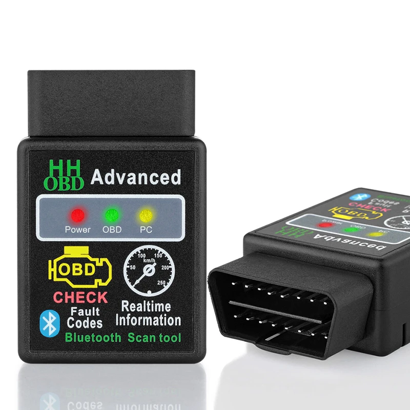 

V2.1 ELM327 HH OBD Advance for Android Bluetooth OBD2 OBDII HH OBD2 ELM327 Bluetooth Auto code reader Scanner tool